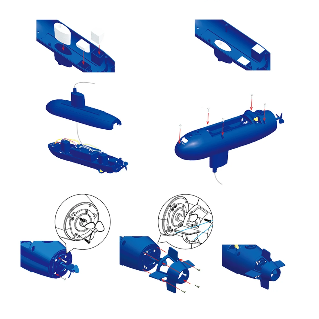 Funny RC Mini Submarine 6 Channels Remote Control Under Water Ship RC Boat Model Kids Educational Stem Toy Gift For Children 5 Funny RC Mini Submarine 6 Channels Remote Control Under Water Ship RC Boat Model Kids Educational Stem Toy Gift For Children 5