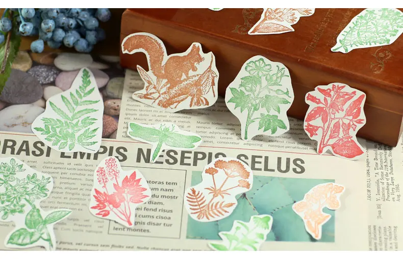 Цветочные штампы листья прозрачный штамп животные резиновые штампы печать для DIY Скрапбукинг Декоративные бумажные карты ремесло штамповка
