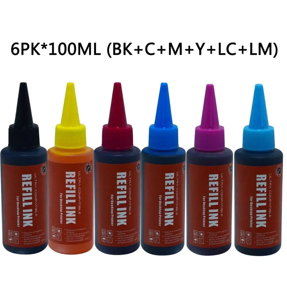 CK Refill Ink Kits printer ink 673 6colors Compatible for Printer Epson