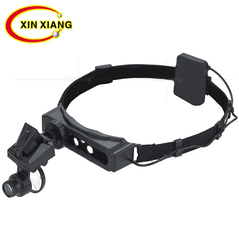 Портативные светодиодные очки с высоким увеличением на голову увеличительное