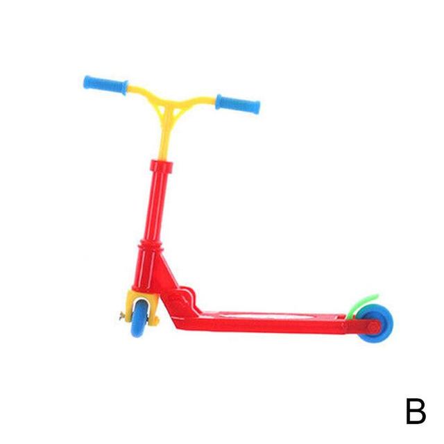 Scooter Two Wheels Scooter Children's Educational Bike Toy Skateboard Finger Scooter Fingerboard G8D8