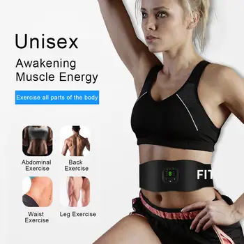 

Abdominal Muscle USB Charging Smart Fitness Equipment Muscle Trainer For Home Use Abdominal Muscle Stimulator Trainer