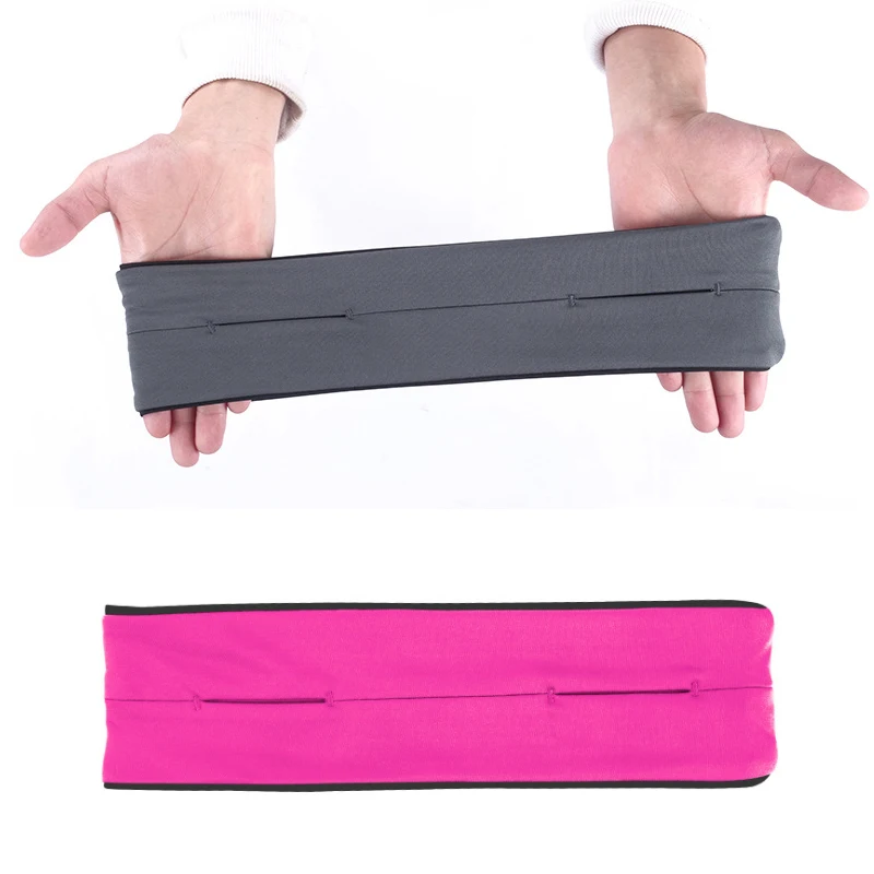 Women Men Running Waist-Pack Funny-Pouch Ultra-thin Belt-Bag Breathable kidney Wallet bum bags sac banane saszetka na biodra | Багаж и