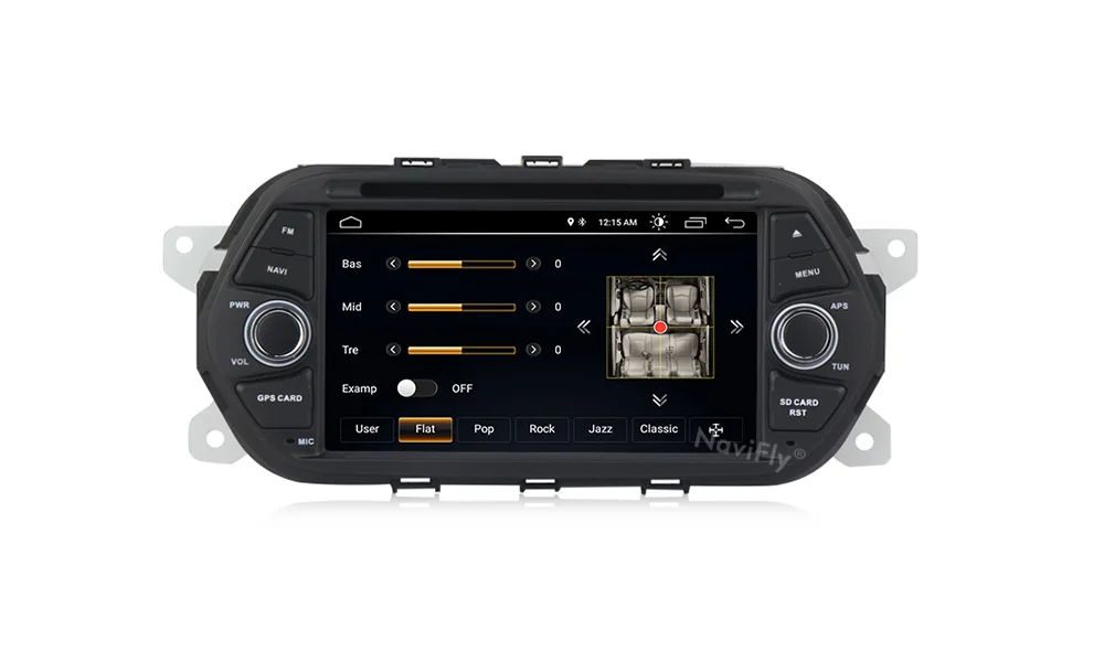 Sale Navifly Android 8.1 Car Multimedia DVD Radio Player for FIAT TIPO EGEA 2015 2016 2017 with BT Wifi GPS navigation audio radio FM 12