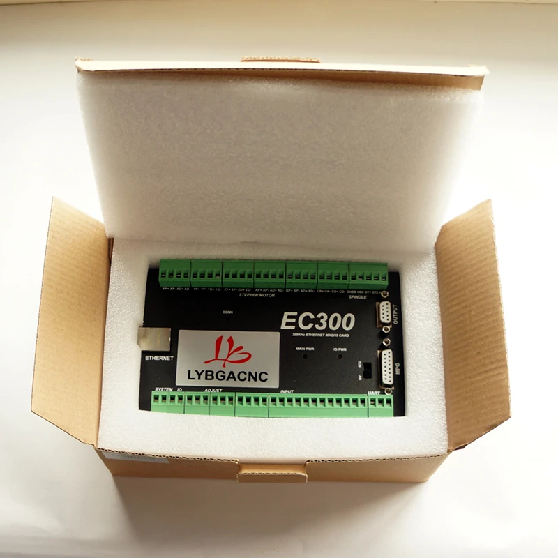 Mach3 Ethernet Управление карты EC300 фрезерный станок с ЧПУ 3/4/5/6 оси движения Управление карты коммутационная плата для DIY фрезерный станок с ЧПУ