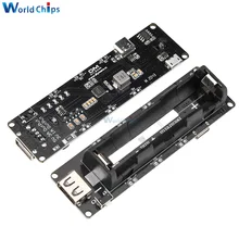 Diymore 18650 Защита аккумулятора V3 для Raspberry Pi WEMOS для Arduino Micro USB Type-A USB выход Diy Kit