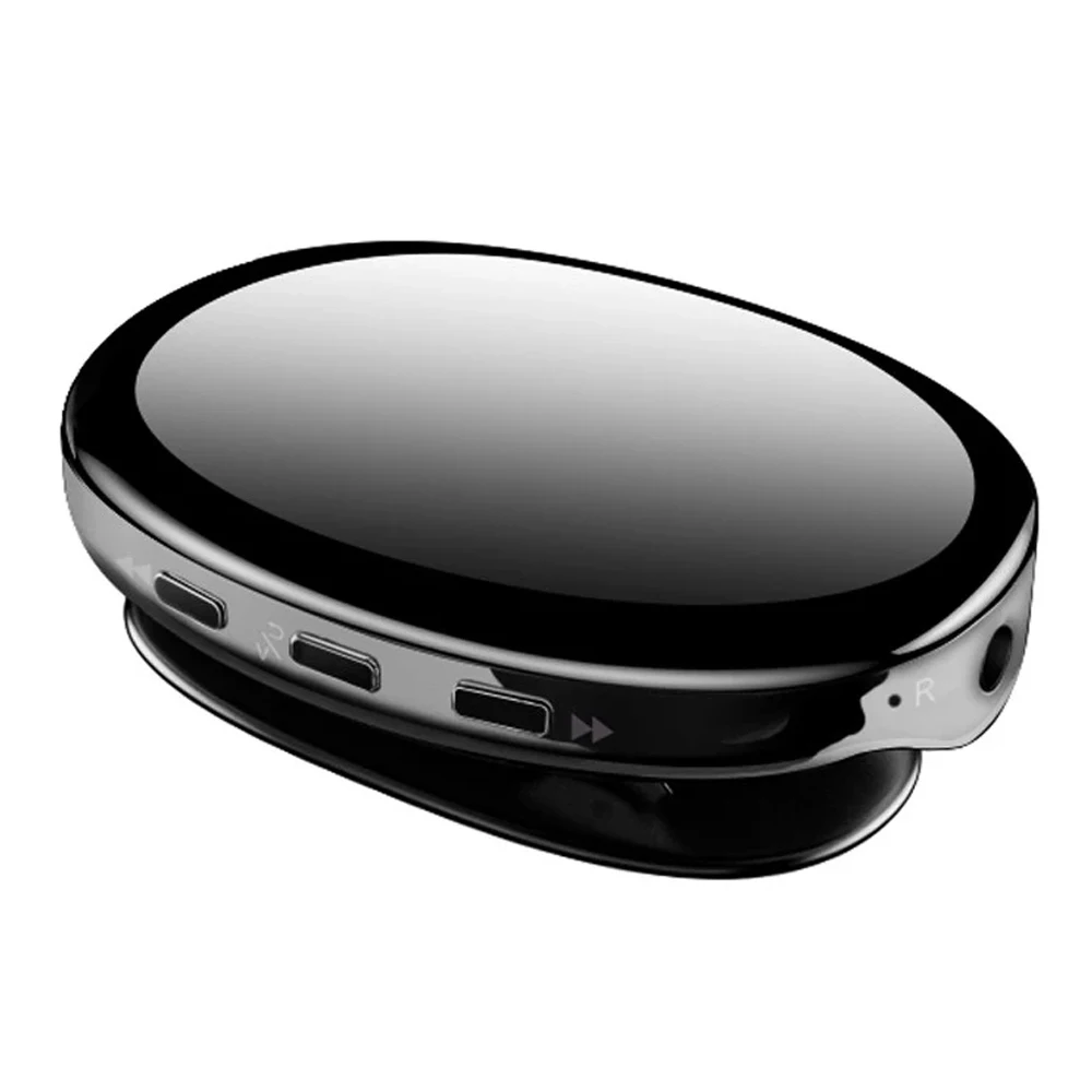

AABB-I3 8GB Sport MP3 Player Portable Audio Player FM Radio Voice Recording Pedometer Stopwatch BT Connection Back Clip with Hea