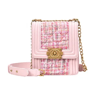 

One-Shoulder Bag New Style 2020 Summer Fashion Versatile Chain Shoulder Bag WOMEN'S Bag Mobile Phone Handbag