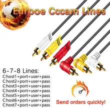 Spain stable cccam 4 lines for Europe support Portugal Germany Netherlands is compatible with speaker satellite TV