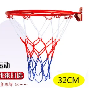 

32cm Hanging Basketball Wall Mounted Goal Hoop Rim Net Sports Netting Indoor Outdoor Children's Basketball Box Kids Sports Hoop