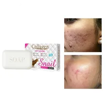 Улитка Глубокая чистка и увлажняющий с гиалуроновой кислотой Отбеливающее мыло удаление пылевых клещей и забота о коже мужчин и женщин