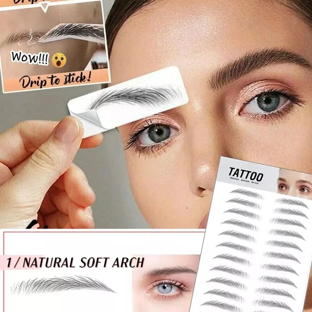 Подлинная водостойкая 4d наклейка для бровей Bionic Brow полуперманентный макияж