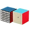 Qiyi Professional Speedcube Black and Stickerle QiYi 7x7x7 6x6x6 Magic Cube MofangJiaoshi 4x4 5x5 Speed Puzzle Toy 1
