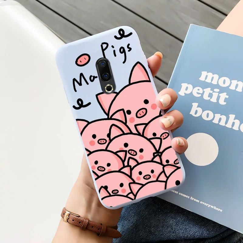 cases for meizu belt TPU Shell Black Soft For Meizu 16 Case Personality Tide Shell For Meizu 16 Plus Case Cartoon Cute Trend Shell For Meizu 16 Case meizu phone case with stones craft Cases For Meizu