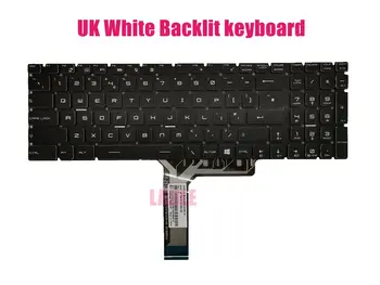 

UK White Backlit keyboard for MSI WS60 6QJ/WS60 6QI/WS60 6QH/WS60 7RJ(MS-16H8)