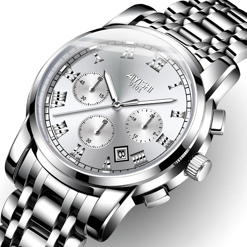 AIYISHI Top Brand quartz Men Watches Multifunction Automatico Watches Men Waterproof Wristwatch relogio masculino 1