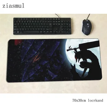 

berserk mouse pad gamer 70x30cm gaming mousepad big notbook desk mat cute padmouse games Halloween Gift gamer mats gamepad