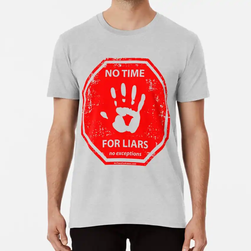 なし嘘つきハンドストップサインtシャツフェイク人偽関係偽物backstabbers攻略嘘つきドラマ女王2直面 Tシャツ Aliexpress