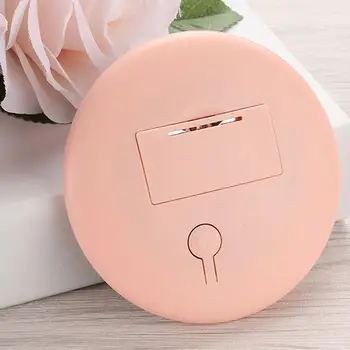 

Portable LED Lighted Mini Round Makeup Mirror Travel Lighting Cosmetic Mirror Women Makeup Tools Pocket LED Mirror