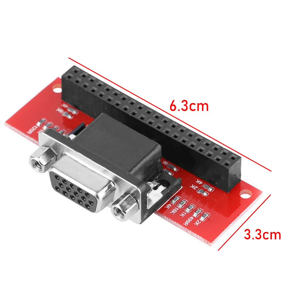 Модуль расширения VGA666 плата адаптера для Raspberry Pi 3/2/B+/A+ 6 бит/канал для Raspberry Pi 3