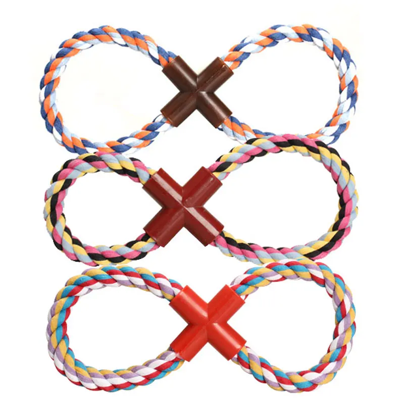 

Pet Dogs Cats Cotton Rope Puppy Dogs Chew Catching Toys Dogs Training Toys Pet Dogs Interactive Toy 1Pcs