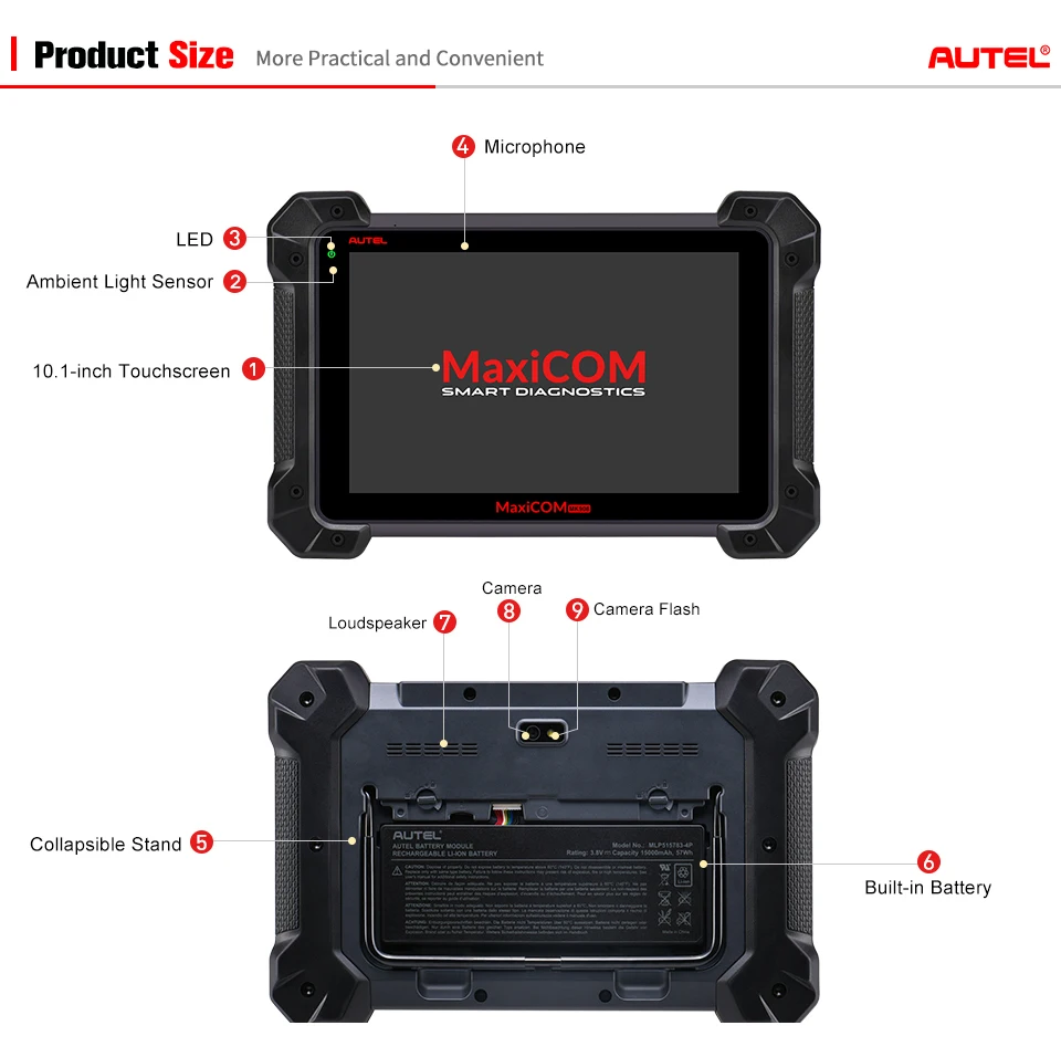 Профессиональный autel MK908P ECU кодирование и программирование двунаправленное управление полные системы диагностики OBD2 автомобильный диагностический инструмент программатор ключей