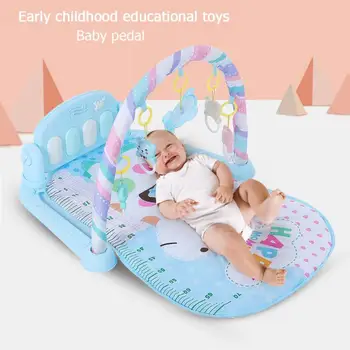 

Baby Play Mat Kids Rug Educational Puzzle Carpet With Piano Keyboard And Cute Animal Playmat Baby Gym Crawling Activity Mat Toys