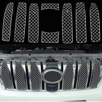 

Stainless Steel Insect-proof Net for Toyota Land Cruiser Prado FJ150 FJ 150 2010 2011 2012 2013 Front Mesh Grille Cover