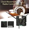Black Radio Controlled DCF Quartz Clock Movement 3Pointer Quartz Clock Mechanism Repair Tool Accessories replacement 79-140mm ► Photo 2/6