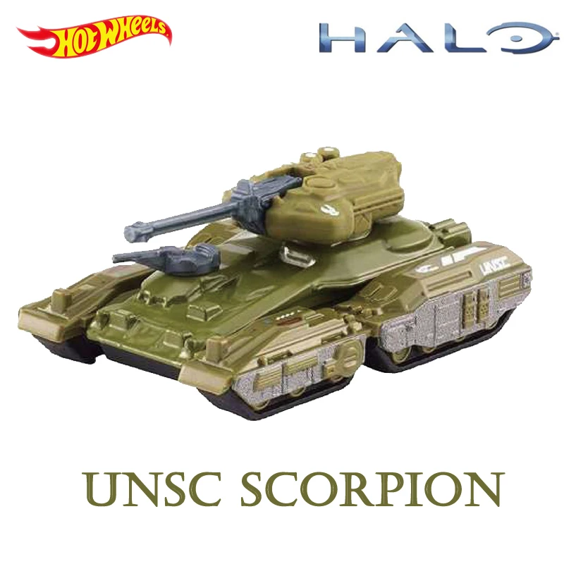 Оригинальные горячие колеса Halo War игра классический Ковенант UNSC модель колесницы Коллекция игрушек подарок на день рождения мальчика DMC55