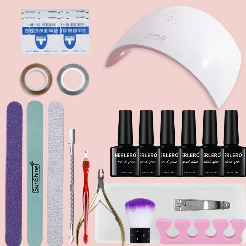 

Gel Kit Nail Polish Set 36W UV LED Lamp Nail Builder Nail Art Set Nail Dryer Tools For Manicure Tools Kit