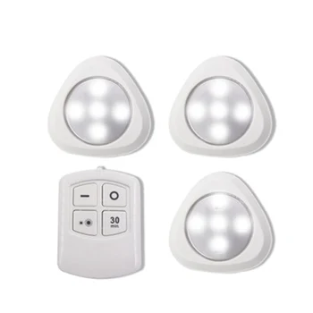 

Dimmable Touch Sensor LED Under Cabinet Light Led Puck Lights Closet Cupboard Showcase Drawer Wardrobe Indoor night Light