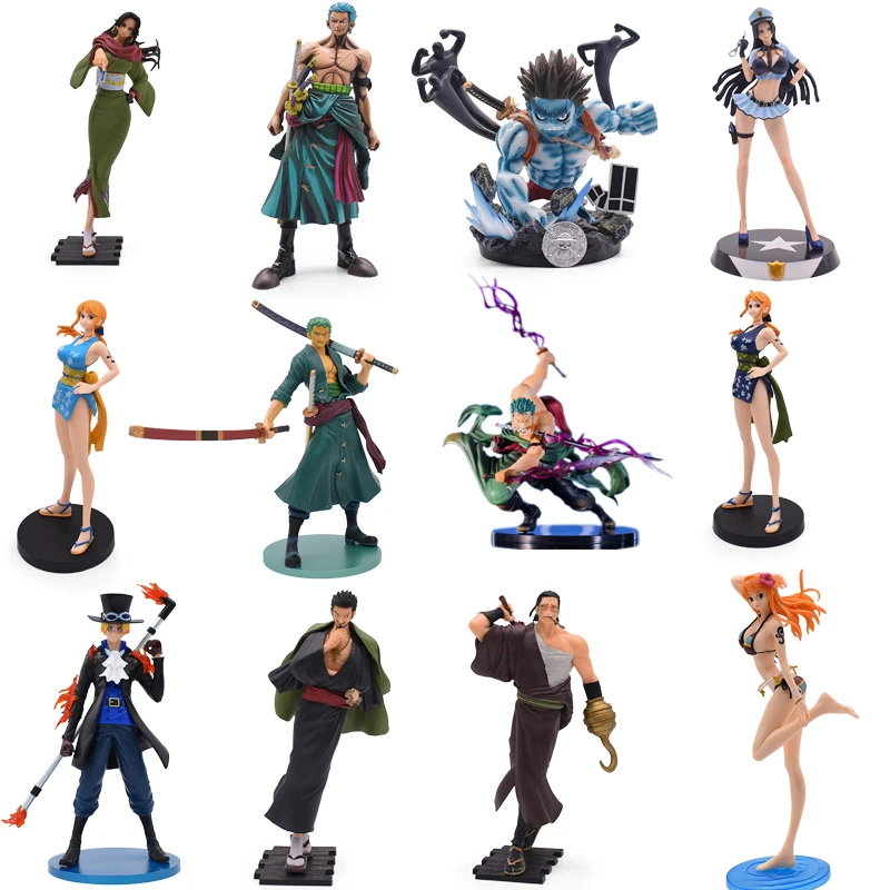 アニメワンピースgkルフィサボナミエースロロノア ゾロボア ハンコックdraculeミホークセクシーなpvcアクションフィギュアおもちゃグッズモデル Aliexpress Toys Hobbies