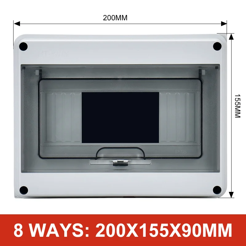 5 8 12 15 18 24 sposoby z tworzywa sztucznego skrzynka rozdzielcza IP65 wodoodporna MCB złącza drutu panel przerywacz na zewnątrz