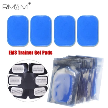 

5 Pair(10pc) Replacement Gel Pads For EMS Trainer Abdominal Muscle Stimulator Exerciser Replacement Massage Gel Patch