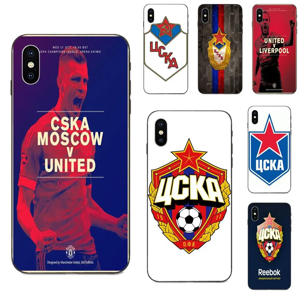 Футбол ЦСКА чехол из термопластичного полиуретана для Xiaomi Redmi Note 3 3S 4 4A 4X5 5A 6 6A 7 7A K20
