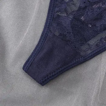 Women Sexy Lace Panties String Transparent Underwear Hollow Out Thong Sex Low Waist Seamless Briefs Lingerie 6