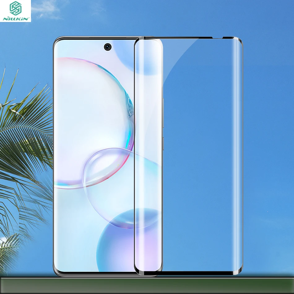 

For Honor 50 Pro Impact Resistant Curved Film NILLKIN Explosion-proof Anti- fingerprint For Honor 50 50 Pro Screen Protector