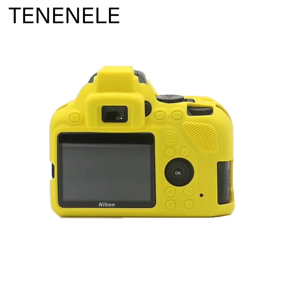 TENENELE D3500 защитный чехол для камеры Мягкий силиконовый защитный чехол для Nikon D3500 резиновая крышка батарейный отсек сумки для камеры
