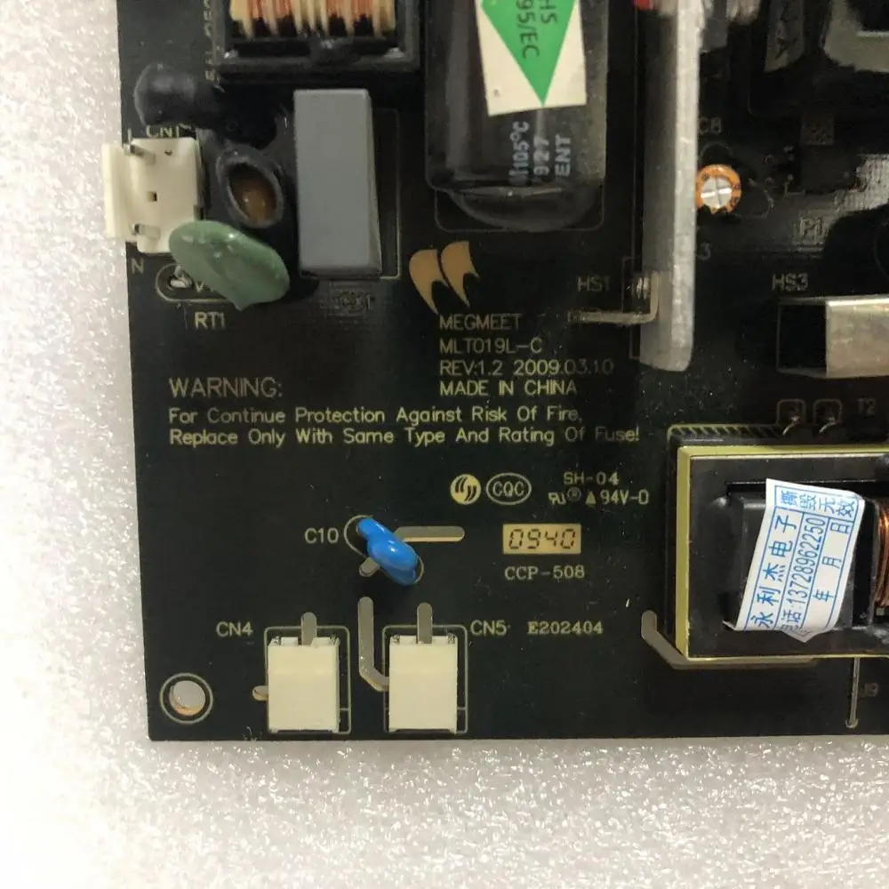 Хороший тестирование энергоснабжения доска для MLT019L-C MLT019L-CT LT22518 LCD-22CA50