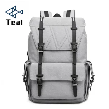 

Men's Backpacks Large capacity Backpacks Canvas Laptop 15.6 Inch 17 Inch Backpacks Multifunction Anti-theft Bags for teenagers