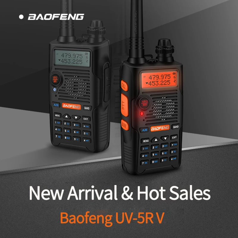Baofeng UV-5R V Blue walkie talkie 1 шт. Профессиональный двухполосный двухсторонний радиоприемник 136-174/400-520mHZ ham radio comunicador red