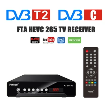 

DVB T2 HEVC 265 TV Receiver DVB-C Digital TV Tuner Decoder DVB-T2 H265 Full HD DVBT2 DVB-T Set Top Box H.265 Youtube IPTV Megogo