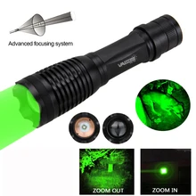 Тактический светильник-вспышка 5000лм Q5/T6 светодиодный охотничий светильник алюминиевый фонарь с зарядным устройством+ крепление+ дистанционный переключатель давления