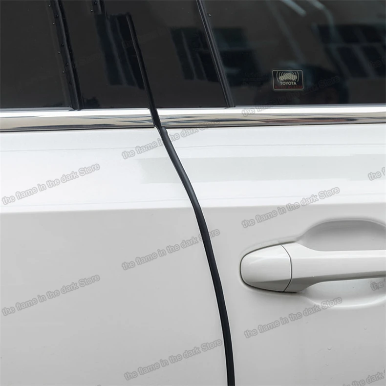 Lsrtw2017 PVC Car Door Bumper For Toyota Highlander 2013 2014 2015 2016 2017 2018 2019 Kluger 