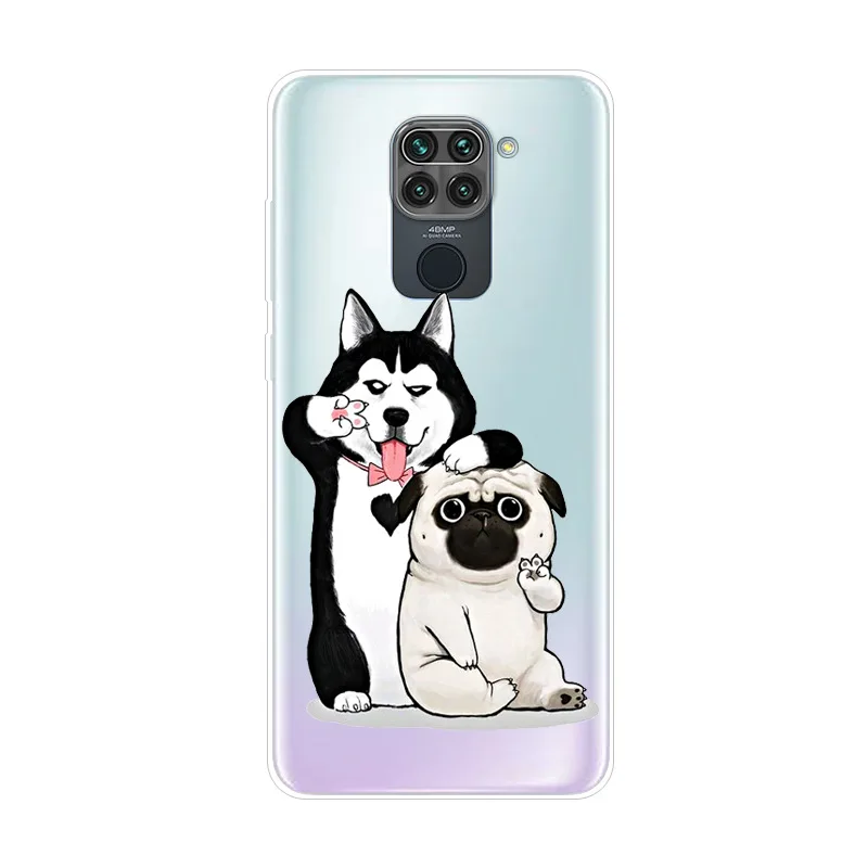 Redmi Note 9 Ốp Lưng Cho Xiaomi Redmi Note 9 Pro Trong Suốt Nắp Lưng Dẻo Silicone Dành Cho Redmi 10X 4G Redmi Note 9 S 9 S phone cases for xiaomi Cases For Xiaomi