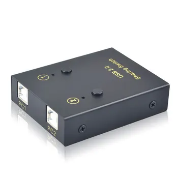 

USB switcher print sharing 2 USB input 2 USB output device for printer