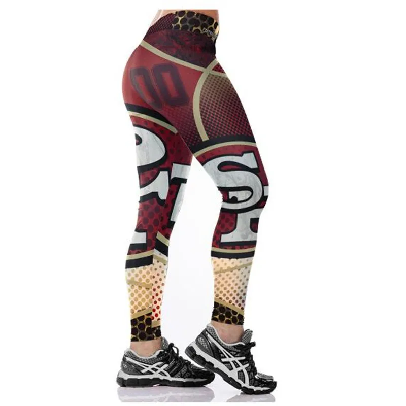 gymshark leggings Football Sports Dallas City Woman Sexy Legging Rugby Cowboys Team 3D Printed High Waist Jogger Leggings Runs Fitness Leggins yoga leggings