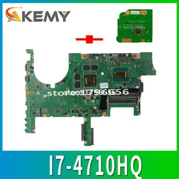 

G751JM motherboard REV2.2 for ASUS G751J G751JM laptop mainboard with I7-4710HQ GTX860M 100% tested HM86