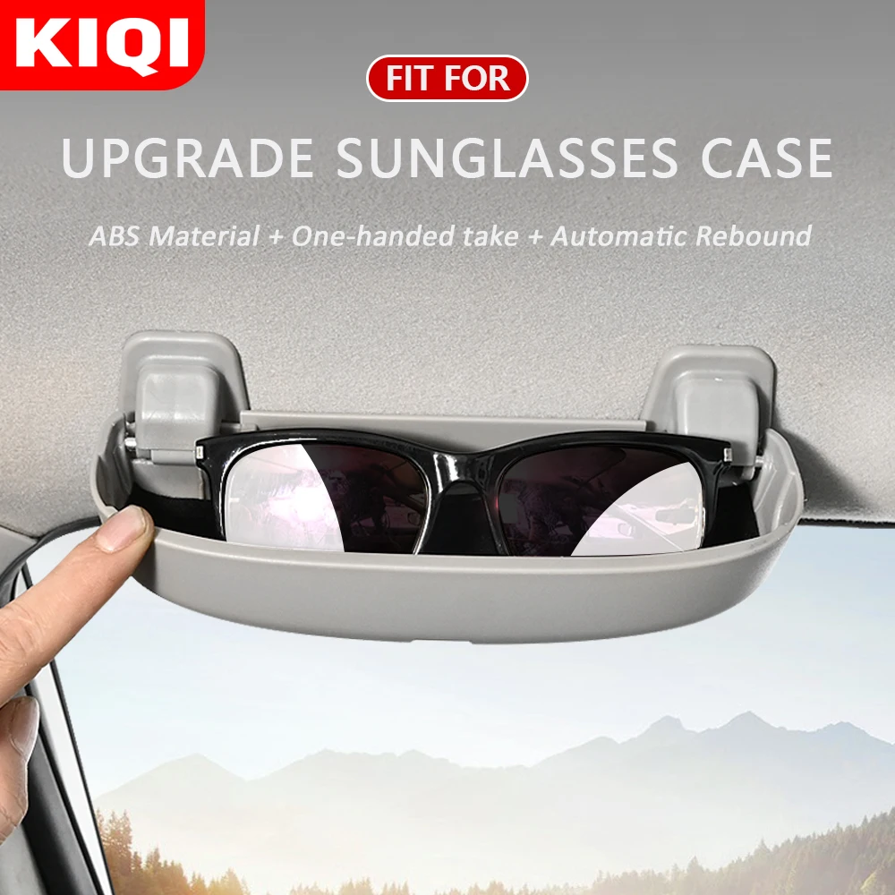 KIQI Upgrade Auto Gläser Fall für Ford Focus 2 3 4 MK2 MK3 MK4 2005 - 2021  Gläser Halter Fahren sonnenbrille Fall Lagerung Box - AliExpress